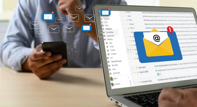 Mail Communication Connection message to mailing contacts phone Mail Communication Connection message to mailing contacts phone Global Letters Concept